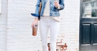 white jeans spring outfit - Shop this pic from @pinterestingplans .