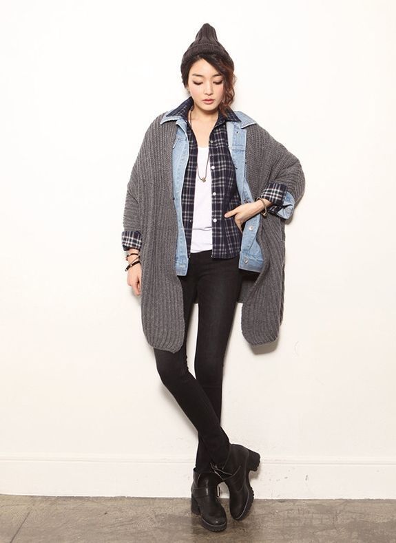 multiple layered outfit | Layering outfits, Korean fashion trends .