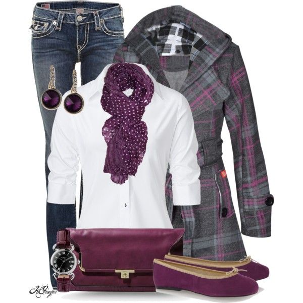 Cute in a Purple Polka Dot Scarf Contest 2 | Clothes, Fashion .