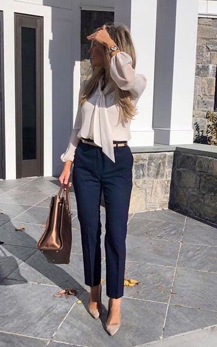 75 Casual Outfit Ideas for Work » Lady Decluttered | Work attire .