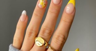 50+ Yellow Nails to Inspire Your Next Mani! - The Pink Brunette .